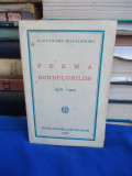 ALEXANDRU MACEDONSKI - POEMA RONDELURILOR 1916-1920 - EDITIA 1-A - 1927