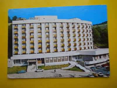 HOPCT 34042 SOVATA HOTEL FAGET IN 1981 -JUD MURES -CIRCULATA foto