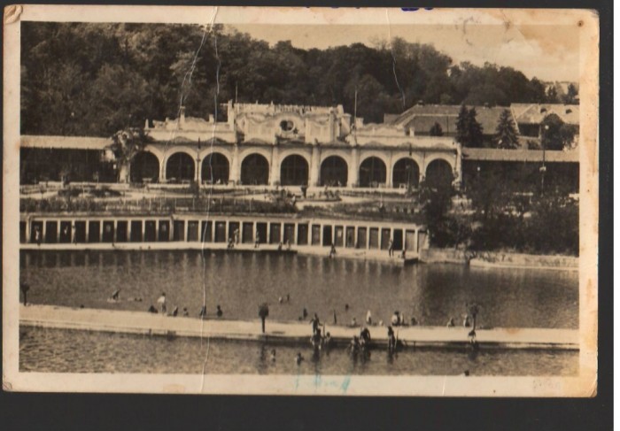 CPI (B9035) CARTE POSTALA - OCNA SIBIULUI. BAILE HORIA, RPR, 1954