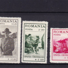 ROMANIA 1931 , LP 93 , EXPOZITIA CERCETASEASCA SERIE CU SARNIERA