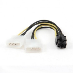 Cablu alimentare de la Molex F - PCI Expres 6-pin M Gembird CC-PSU-6 foto