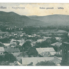 4035 - BAIA-MARE, Maramures, Panorama - old postcard - used - 1930