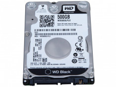 Hard Disk Laptop Slim Western Digital Black WD5000LPLX 500 GB 2,5 inch foto