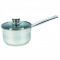 Cratita din Inox cu Maner, Capac de Sticla 2.1L 16cm Sapir