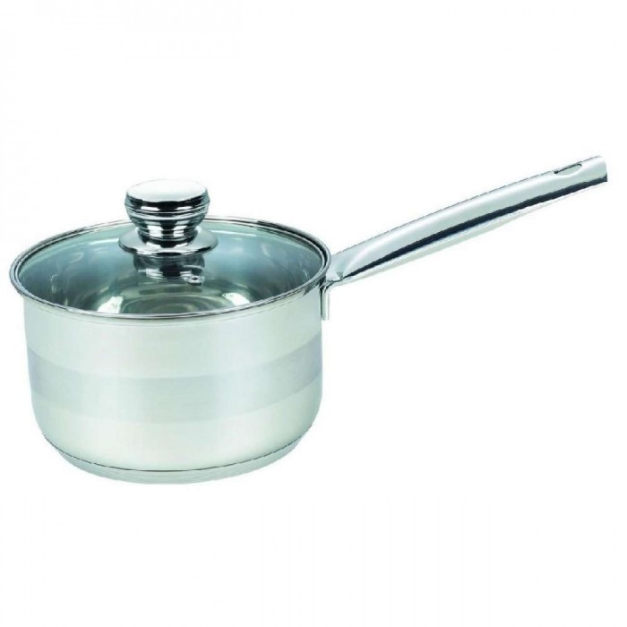Cratita din Inox cu Maner, Capac de Sticla 2.1L 16cm Sapir foto mare Cratita din Inox cu Maner, Capac de Sticla 2.1L 16cm Sapir foto mare