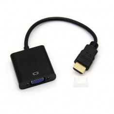 Cablu adaptor HDMI la VGA Practic HomeWork foto