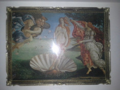 Tablou Puzzle 4000 Botticelli : Nasterea lui Venus foto
