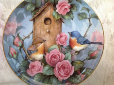 Farfurie decorativa portelan fin Royal Doulton I foto