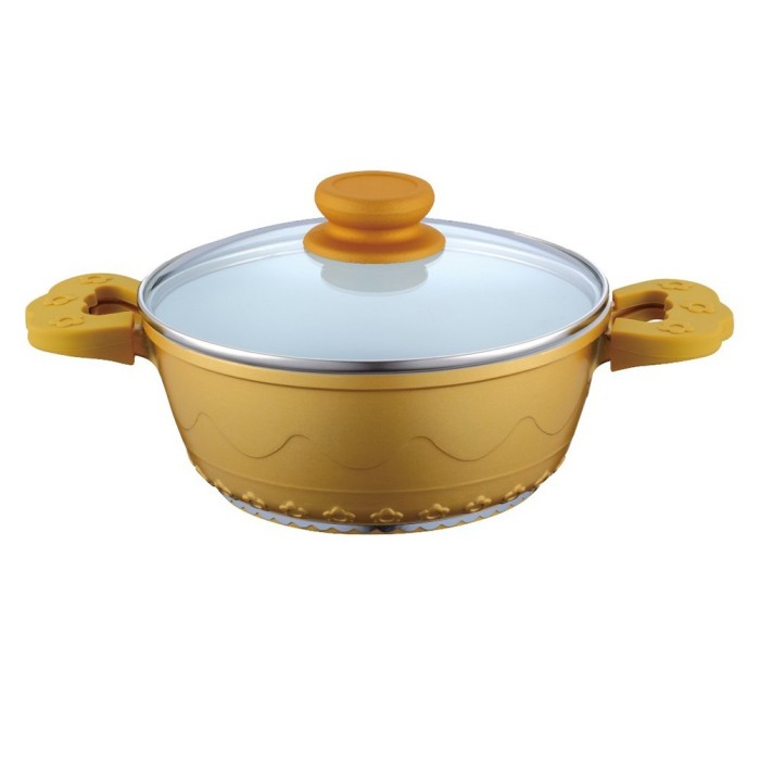 Cratita aluminiu cu interior ceramic, diametru: 24 cm, peterhof, PH 15727 24 foto mare Cratita aluminiu cu interior ceramic, diametru: 24 cm, peterhof, PH 15727 24 foto mare