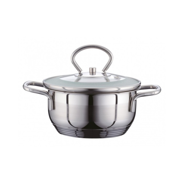 Cratita din inox 18/10, capac yena, 2 l, peterhof foto mare Cratita din inox 18/10, capac yena, 2 l, peterhof foto mare