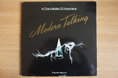 LP Modern Talking - In The Middle Of Nowhere - The 4th Album (Delta - DEL 8031) foto