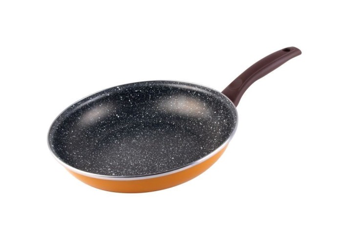 Tigaie din otel carbon fara capac,marmura, bergner, 28 cm foto mare Tigaie din otel carbon fara capac,marmura, bergner, 28 cm foto mare