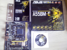 Placa de baza AMD FM2/FM2+ Asus a55bm-e, Cutie Full,Poza reala. foto