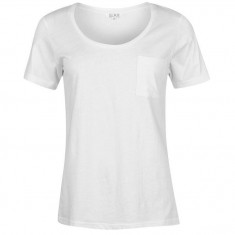 Oferta! Tricou Dama Miso Pocket White - original foto