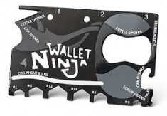 Wallet Ninja Card multifunctional 18in1 Practic HomeWork foto