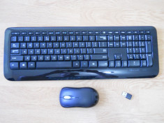 Kit tastatura + mouse Microsoft Wireless Optical Desktop 800. foto