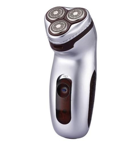 Aparat de ras reincarcabil cu 3 capete rotative Premium , 3W foto mare Aparat de ras reincarcabil cu 3 capete rotative Premium , 3W foto mare
