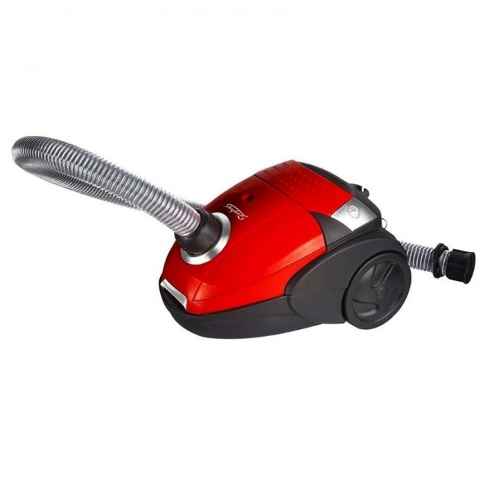 Aspirator cu sac Zephyr, 1200 W, negru/rosu, 5 etape ale sistemului de filtrare. foto mare Aspirator cu sac Zephyr, 1200 W, negru/rosu, 5 etape ale sistemului de filtrare. foto mare