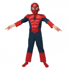 Costum Ultimate Spiderman Deluxe copii 7-8 ani - Carnaval24 foto