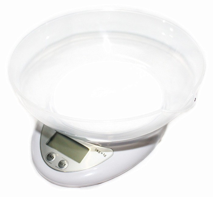Cantar electronic de bucatarie cu afisaj digital si bol plastic, maxin 5 kg, Dei foto mare Cantar electronic de bucatarie cu afisaj digital si bol plastic, maxin 5 kg, Dei foto mare
