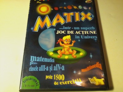 Matix - Matematica pentru cl. III-IV + Dictionar roman englez francez (CD-uri) foto