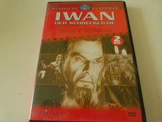 Ivan de Schreckliche I,II - Eisenstein - dvd foto