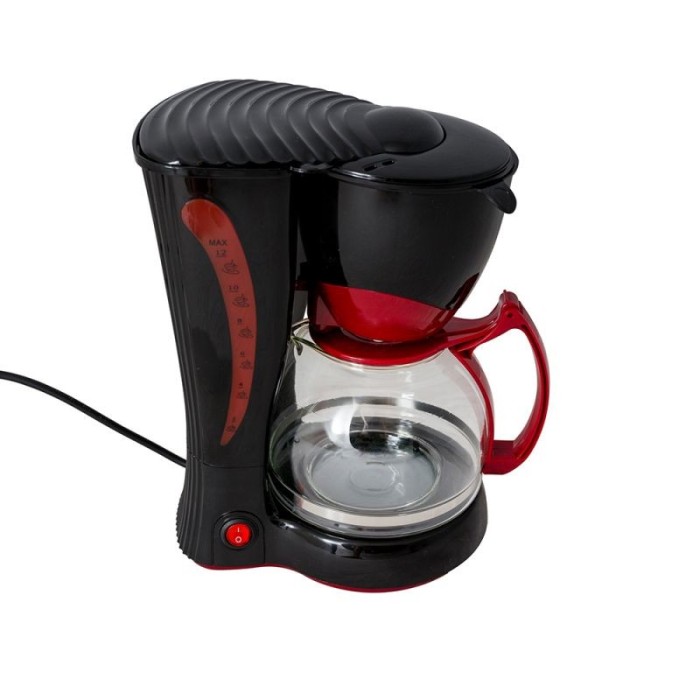 Cafetiera Victronic, 800 W, 10-12 Cesti, Negru foto mare Cafetiera Victronic, 800 W, 10-12 Cesti, Negru foto mare