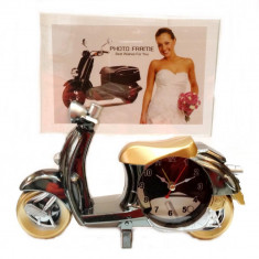 Scooter cu ceas si rama foto Ideal Gift foto