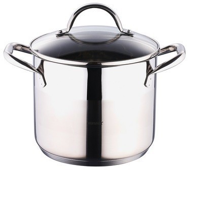 Oala inox 18/10, cu capac yena, GOURMET BG 6504 foto mare Oala inox 18/10, cu capac yena, GOURMET BG 6504 foto mare