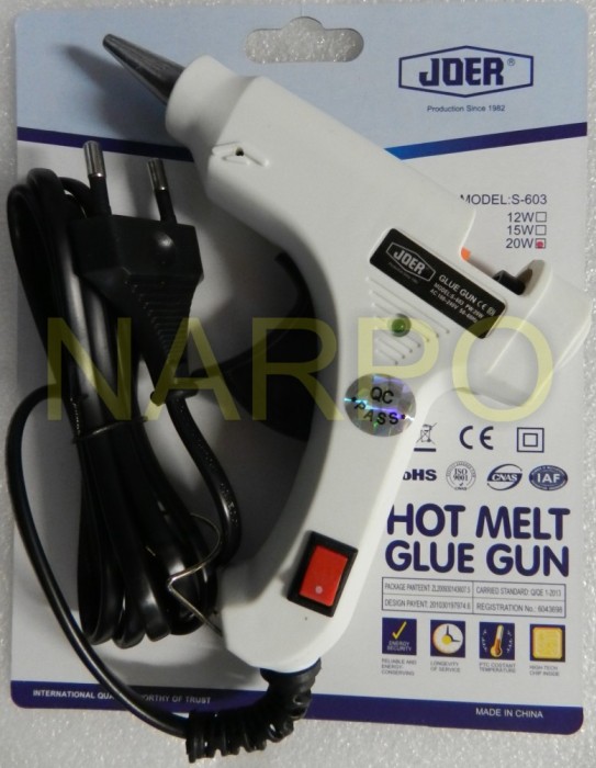 Pistol de lipit cu silicon la cald JDER S-603 20W 110V-220V 7mm foto mare Pistol de lipit cu silicon la cald JDER S-603 20W 110V-220V 7mm foto mare