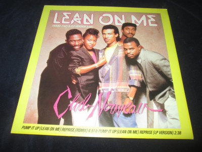 Club Noveau - Lean On Me ) vinyl,12&amp;quot; _ 1986 _ Warner (Europa) foto