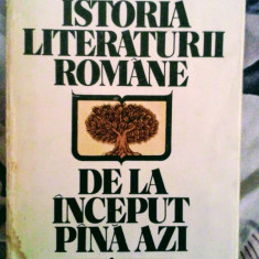 Al. Piru - Istoria Literaturii Române de la început până azi, 585 pagini, 10 lei