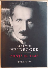 FIINTA SI TIMP de MARTIN HEIDEGGER , 2012 foto