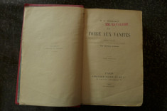 La foire aux vanites de M.W. Thackeray Ed. Hachette Paris 1907 foto