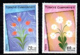 TURCIA 2007, Flora, serie neuzata, MNH