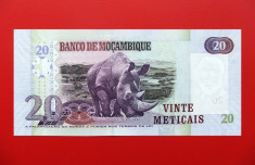 MOZAMBIC - 20 Meticais 2006 - UNC foto