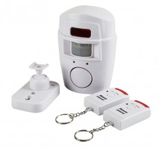Alarma cu senzor de miscare si 2 telecomenzi Practic HomeWork foto