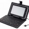Husa tableta cu tastatura USB - 8 inch Practic HomeWork