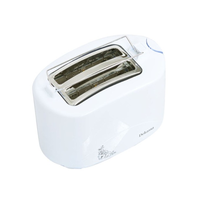 Prajitor de paine Dekassa, 750 W, 2 felii, Alb, 7 nivele foto mare Prajitor de paine Dekassa, 750 W, 2 felii, Alb, 7 nivele foto mare