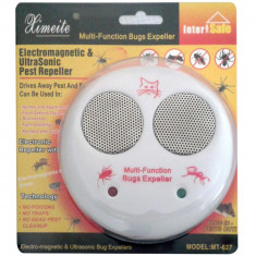 Aparat ultrasonic impotriva insectelor si a rozatoarelor MT-627 Practic HomeWork foto