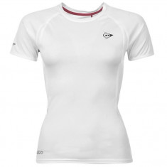 Oferta! Tricou Dama Dunlop Performance White - original foto