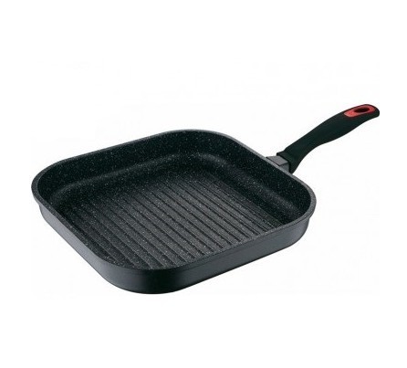 Tigaie grill marmorata, 28 cm, bergner, inductie foto mare Tigaie grill marmorata, 28 cm, bergner, inductie foto mare