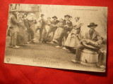 Ilustrata Folclor-Franta- Auvergne Pitoreasca ,circulat 1912