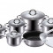 Set oale inox 12 piese Kaiserhoff 2107 Practic HomeWork