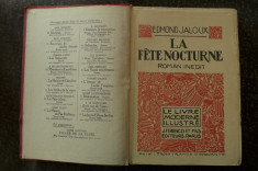La fete nocturne de Edmond Jaloux Ed. J. Ferenczi et fils Paris 1924 foto