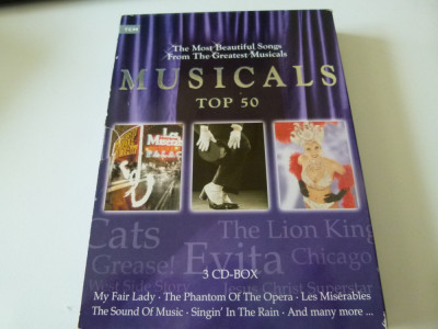 Musicals top 50 - 3 cd foto