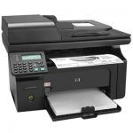 Multifunctionala laser monocrom HP LaserJet Pro M1212nf, 18ppm, retea foto