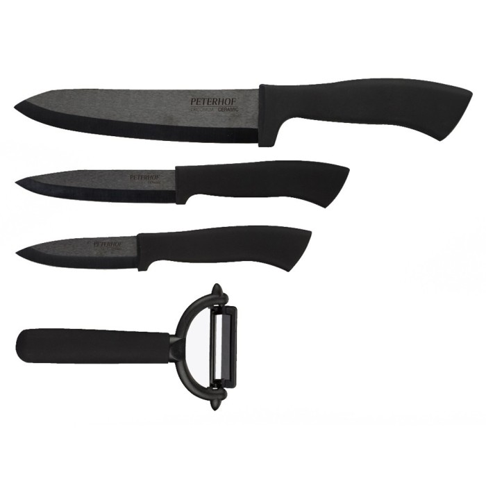 Set cutite zirconiu si ceramica 4 piese PH 22318 foto mare Set cutite zirconiu si ceramica 4 piese PH 22318 foto mare