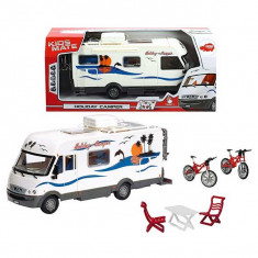 Rulota Hymer cu accesorii - Holiday Camper 35 cm 3777000 Dickie foto