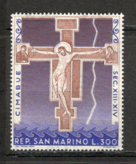 San Marino. 1967 Pictura-Cimabue KS.199 foto